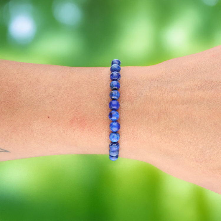 Lapislazuli Kugelarmband | 6mm