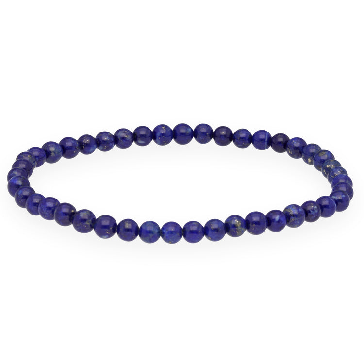 Lapislazuli Mini-Kugelarmband | 4 mm