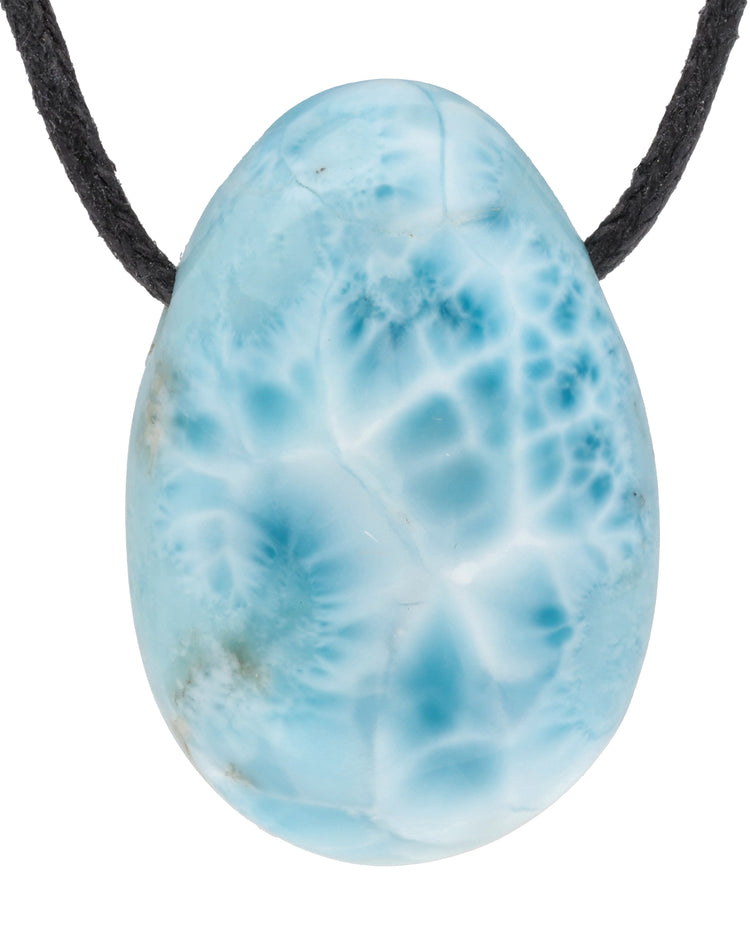 Larimar Tropfenanhänger