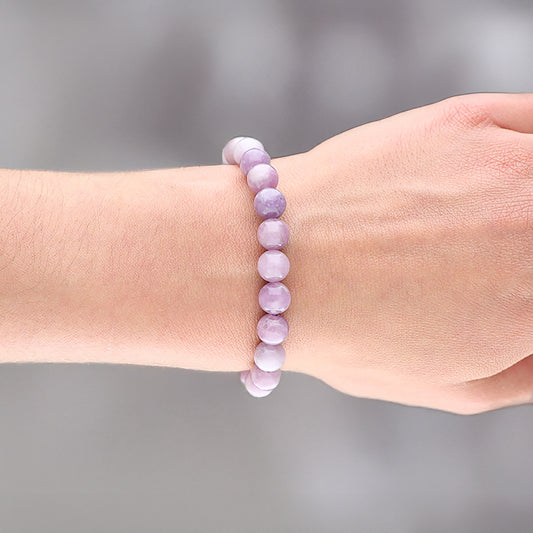 Lepidolith Kugelarmband | 8 mm