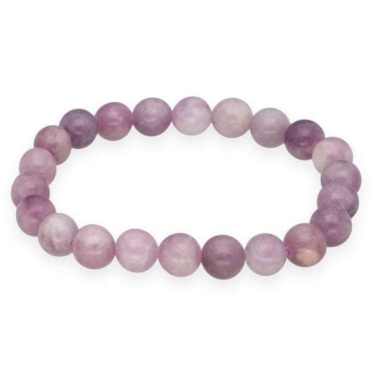 Lepidolith Kugelarmband | 8 mm
