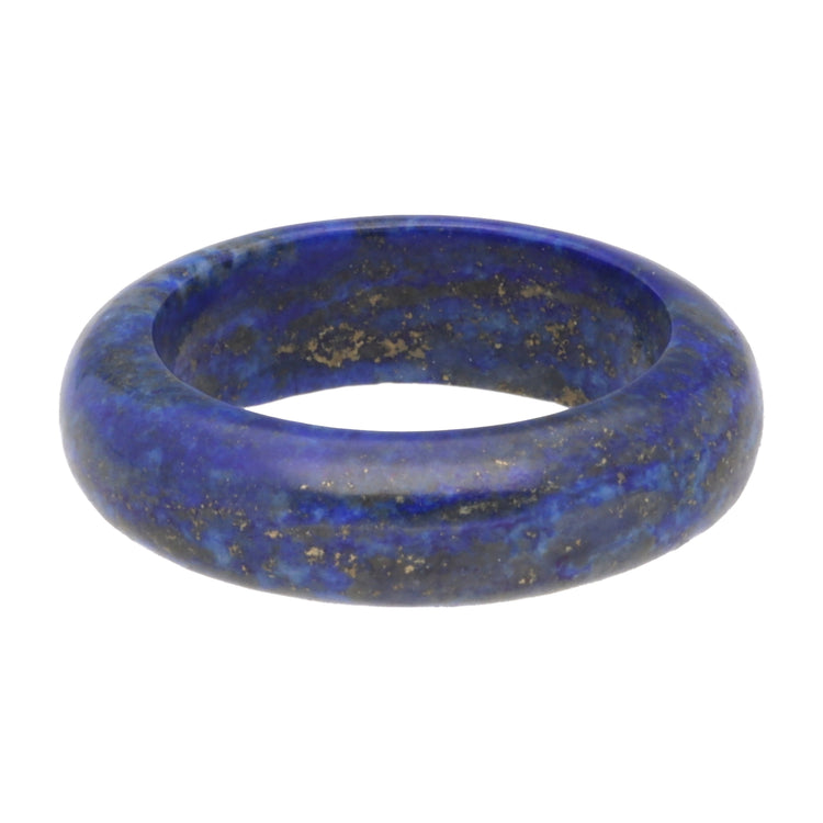Lapislazuli Ring – schlichter Bandring