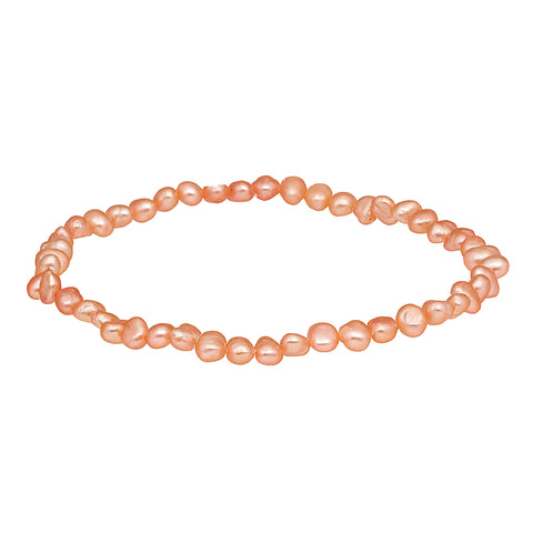 Süßwasser-Perlen-Armband Rosa – ca. 19 cm, zarter Glanz