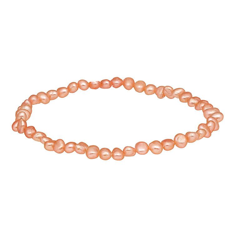 Süßwasser-Perlen-Armband Rosa – ca. 19 cm, zarter Glanz