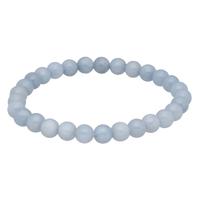 Angelit Kugelarmband | 6mm