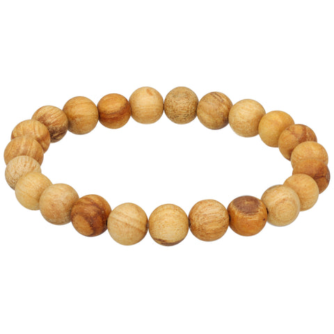 Palo Santo Holzarmband 8 mm – Heiliges Holz mit erdigem Duft