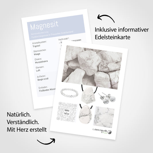 Pierre roulée en magnésite