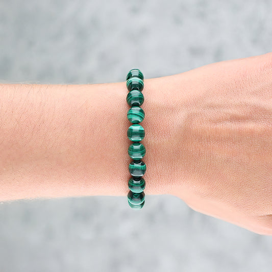 Malachit Kugelarmband | 8 mm