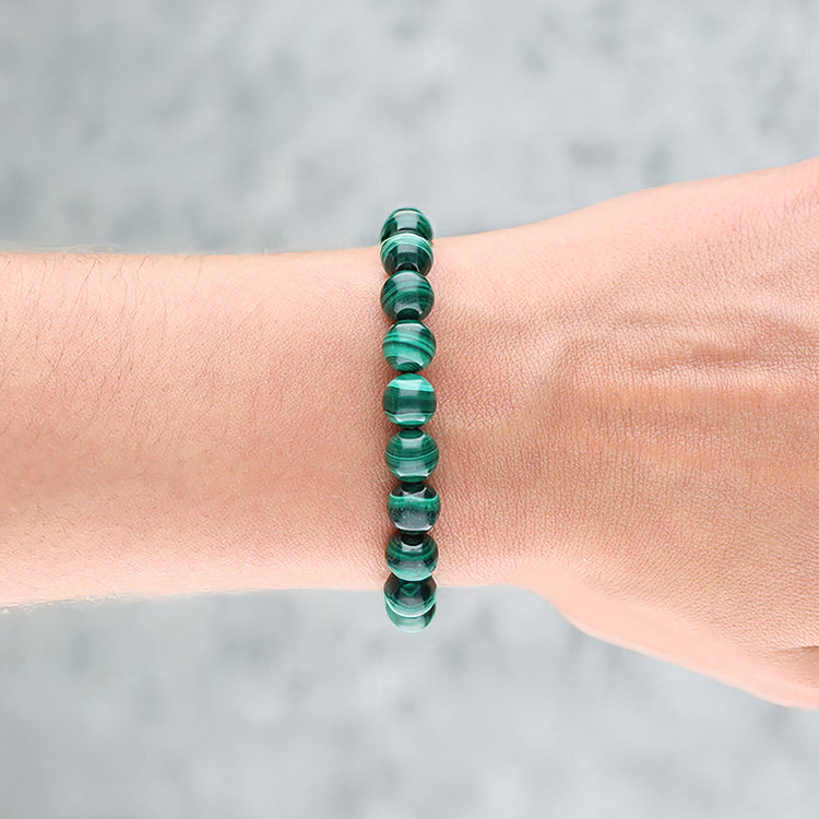 Malachit Kugelarmband | 8 mm
