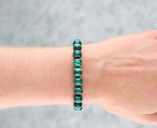 Malachit Kugelarmband | 8 mm