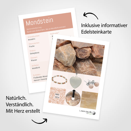 Piedra rodada de piedra lunar