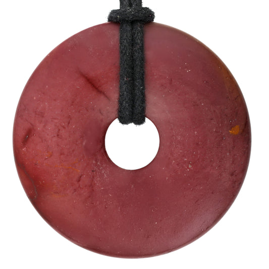 Mookait Donut | 40 mm Anhänger + Baumwollband