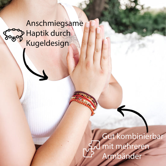 Mookait Mini-Kugelarmband | 4 mm