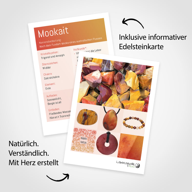 Piedra rodada de mookaita