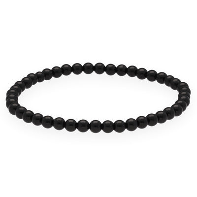 Pulsera de mini cuentas de ónice | 4 mm