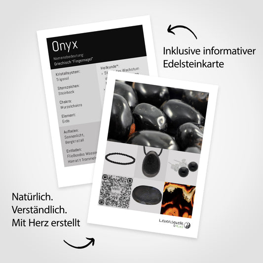 Piedra rodada de ónice