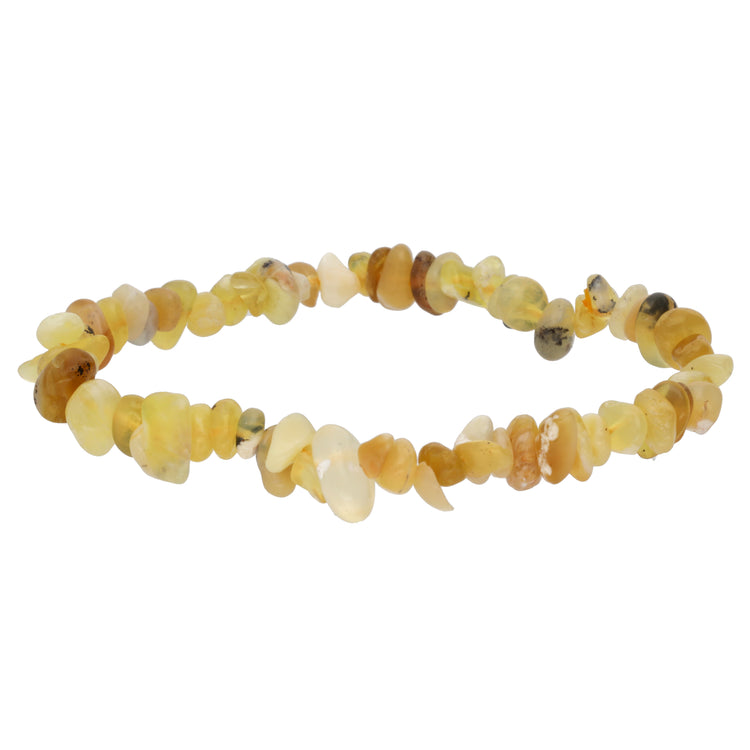 Opal, gelb Splitterarmband
