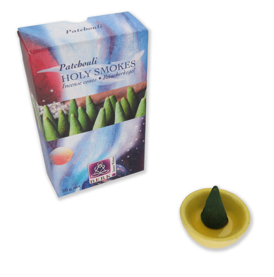 Holy Smokes Räucherkegel "Patchouli" - Erdiger Zauber für die Sinne