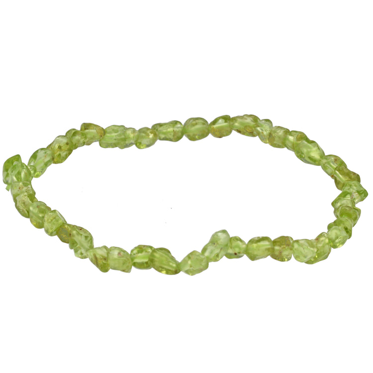 Braccialetto di schegge di peridoto