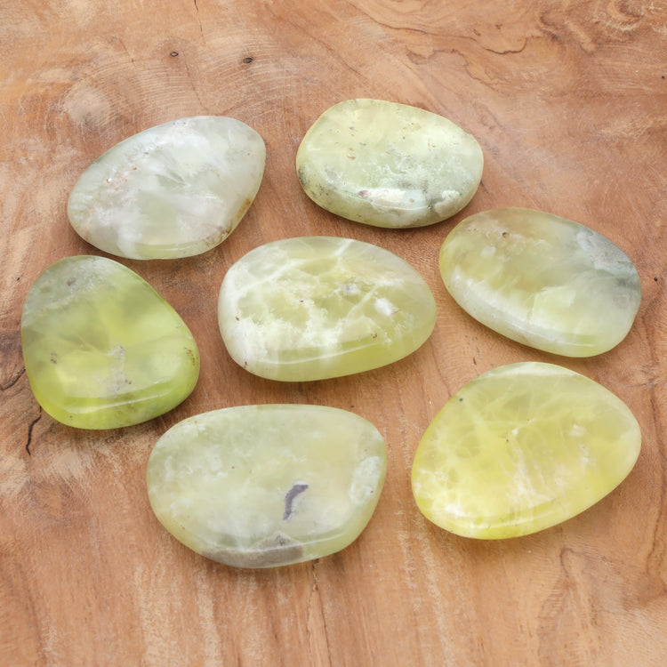 Prehnit Scheibenstein