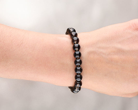 Rauchquarz Kugelarmband | 8 mm