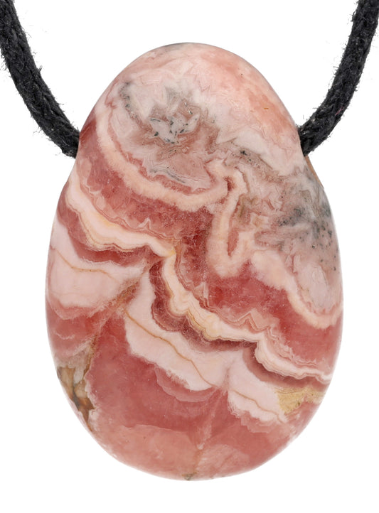Rhodochrosit Tropfenanhänger
