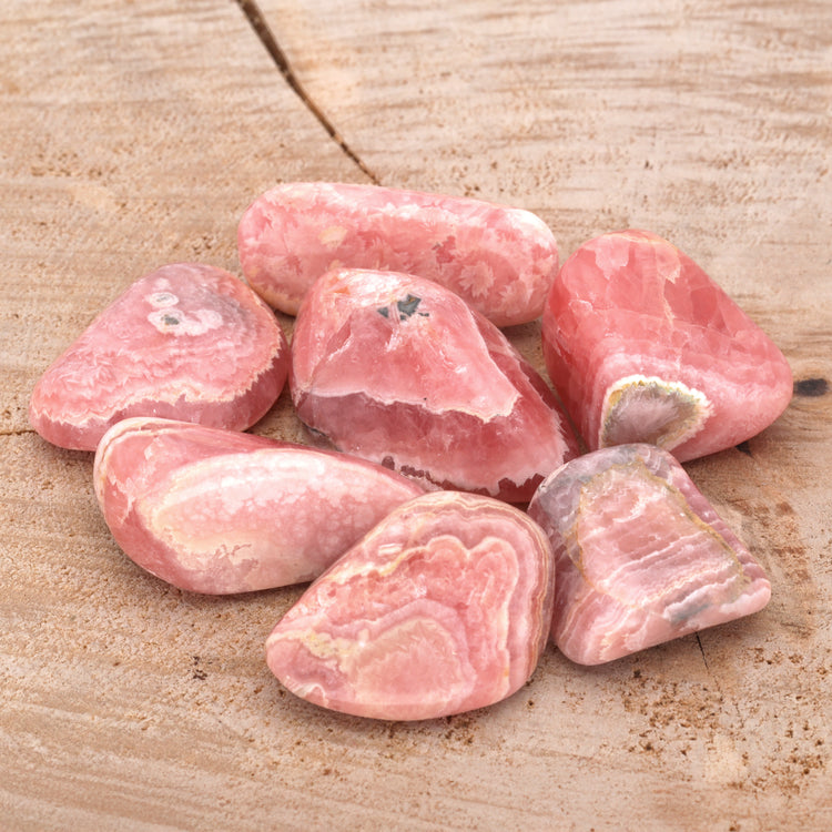 Rhodochrosit Trommelstein