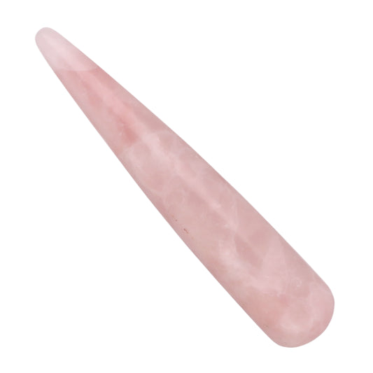 Rosenquarz Massagestab