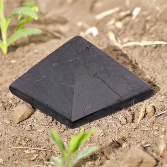 Schungit Pyramide 3x3 cm