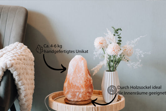 Salzkristall Lampe | 1,7 Kg