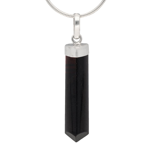 Turmalin, schwarz (Schörl) polierte Spitze | 3-4 cm