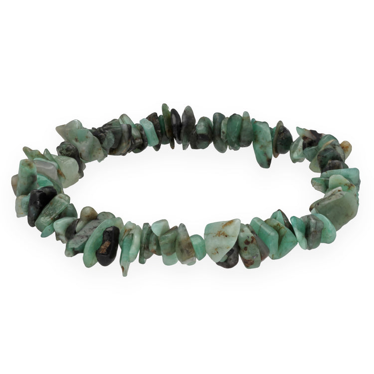 Emerald Chip Bracelet