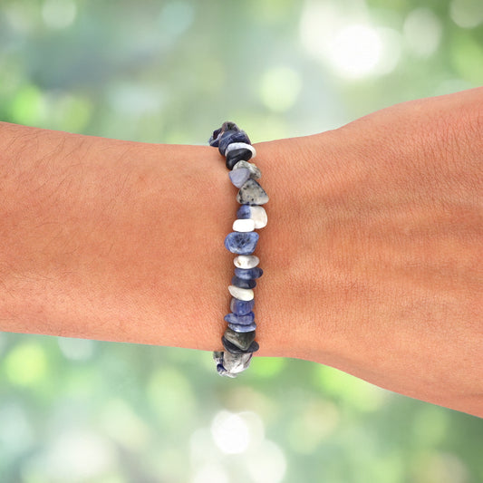 Sodalith Splitterarmband