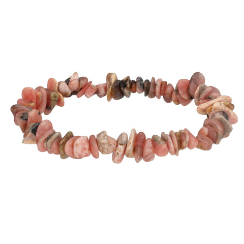 Rhodochrosit Splitterarmband