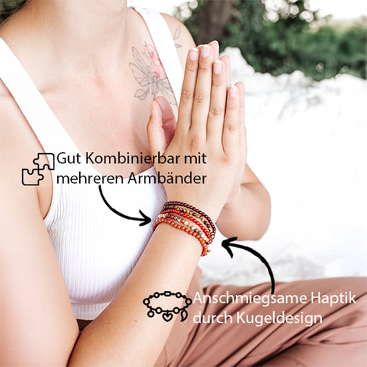 Tigerauge Mini-Kugelarmband | 4 mm