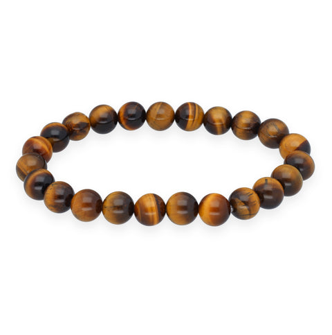 Tigerauge Kugelarmband | 8 mm