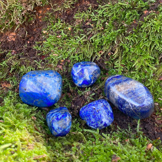 Lapislazuli Trommelstein