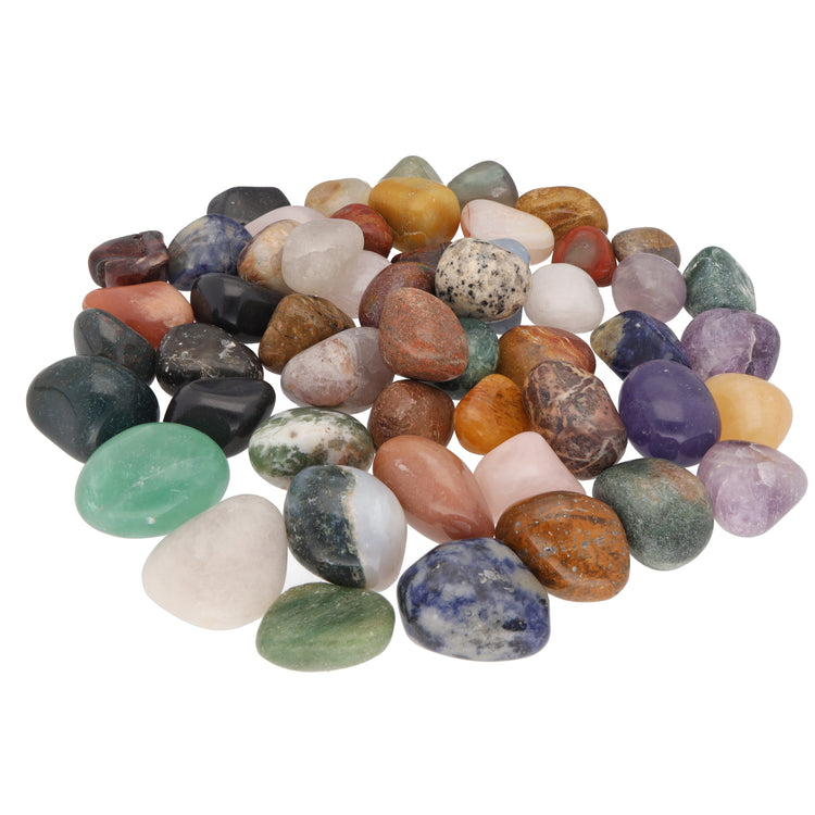 Trommelstein Edelsteinmix