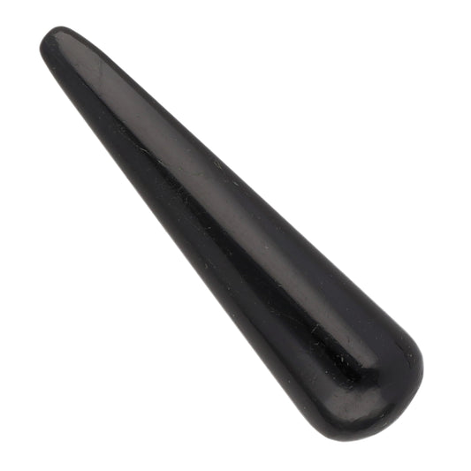 Turmalin, schwarz (Schörl) Massagestab