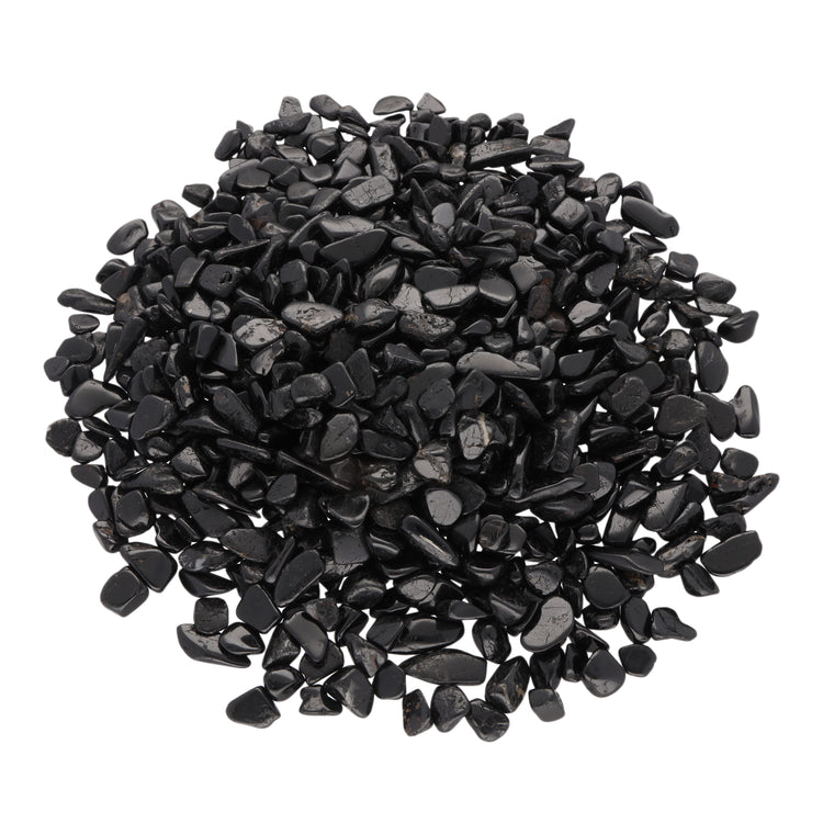 Turmalin, schwarz (Schörl) Mini-Trommelsteine