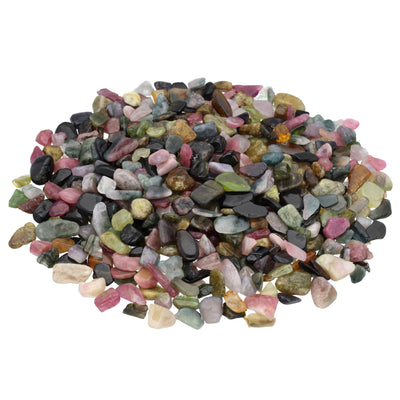 Turmalina, mini piedras rodadas multicolor