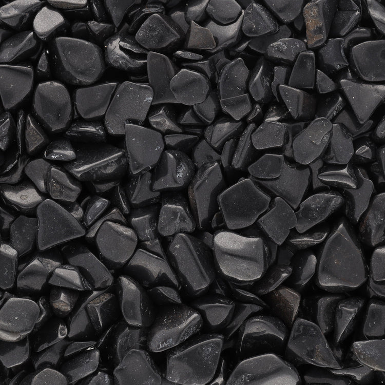 Turmalin, schwarz (Schörl) Mini-Trommelsteine