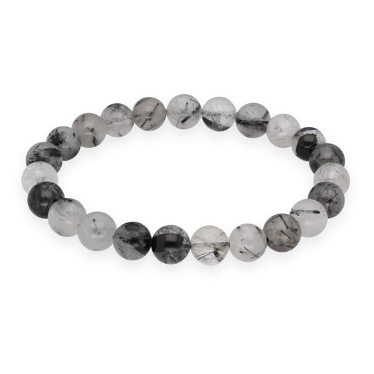Turmalinquarz Kugelarmband | 8 mm