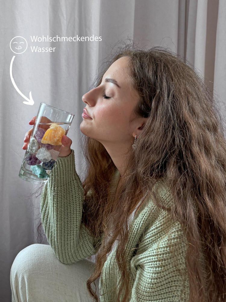 Wassersteine Premium Mischung #1 | 10 beliebte Natursteine für Edelsteinwasser