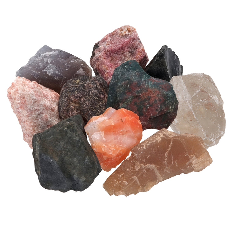 Wassersteine Premium Mischung #2 | 10 außergewöhnliche Natursteine für Edelsteinwasser