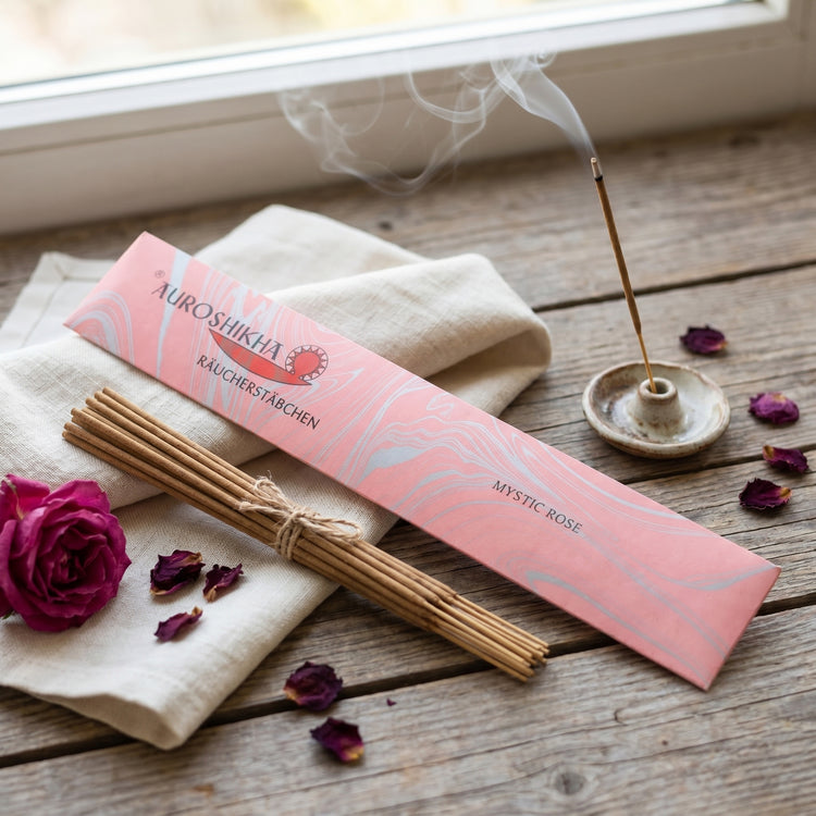 Auroshikha Räucherstäbchen – Mystic Rose — Lifestyle