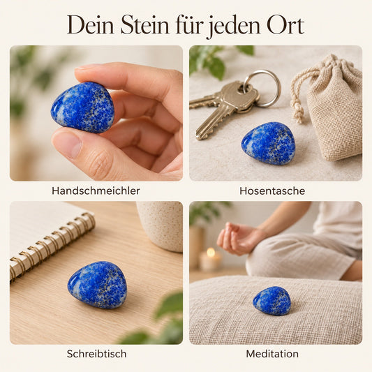 Lapislazuli Trommelstein – Ideen für jeden Ort