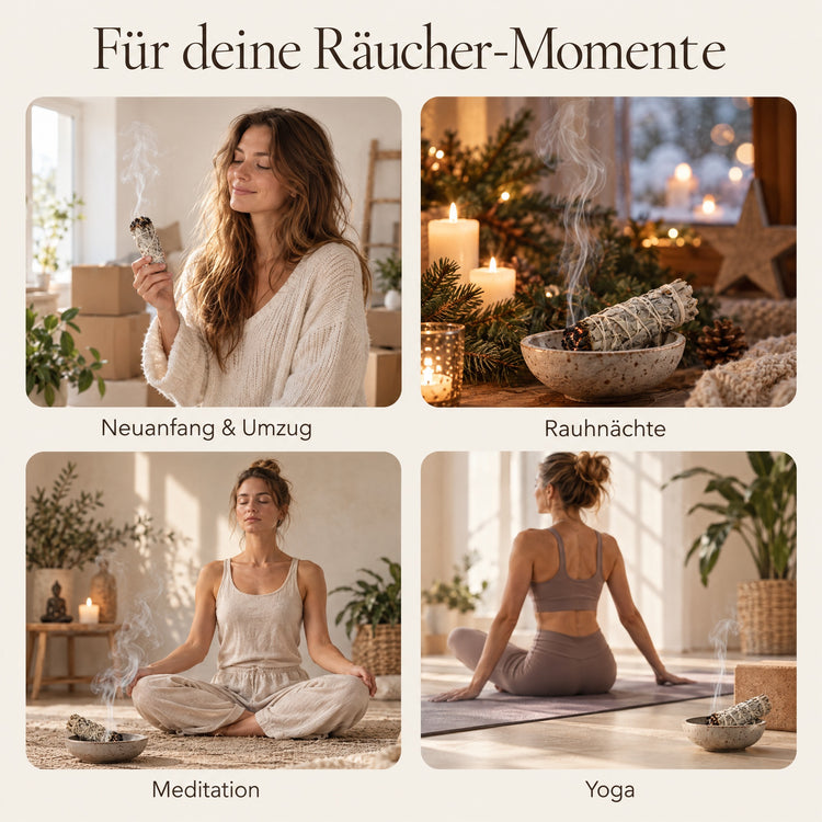 Räucherset Weißer Salbei und Palo Santo