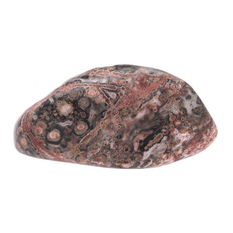 Leopardenjaspis Trommelstein