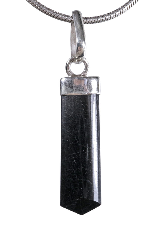 Turmalin, schwarz (Schörl) polierte Spitze | 2-3 cm